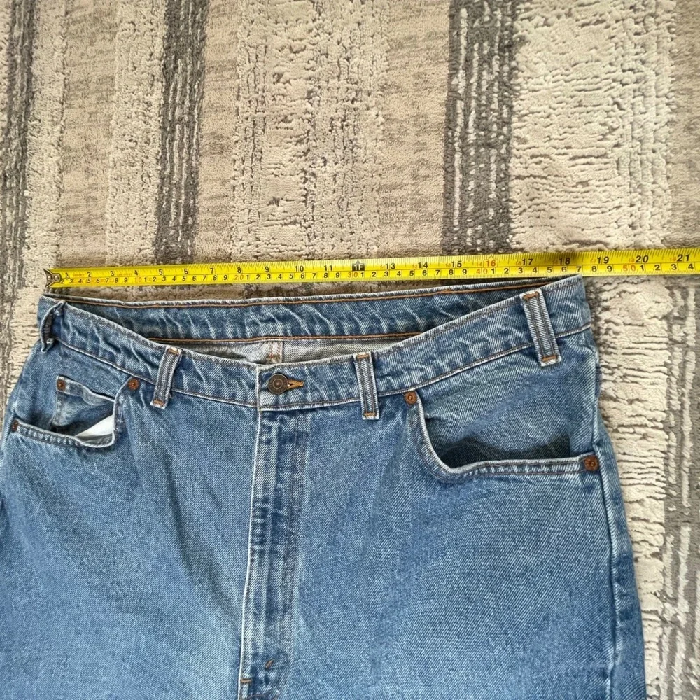 Vintage‎ Levis 619 Orange Tab Jeans Mens 40x32 Fits 37x32 Medium Wash Straight